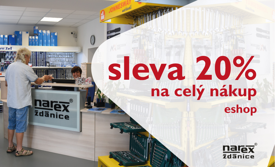 Slevy 20% na vše