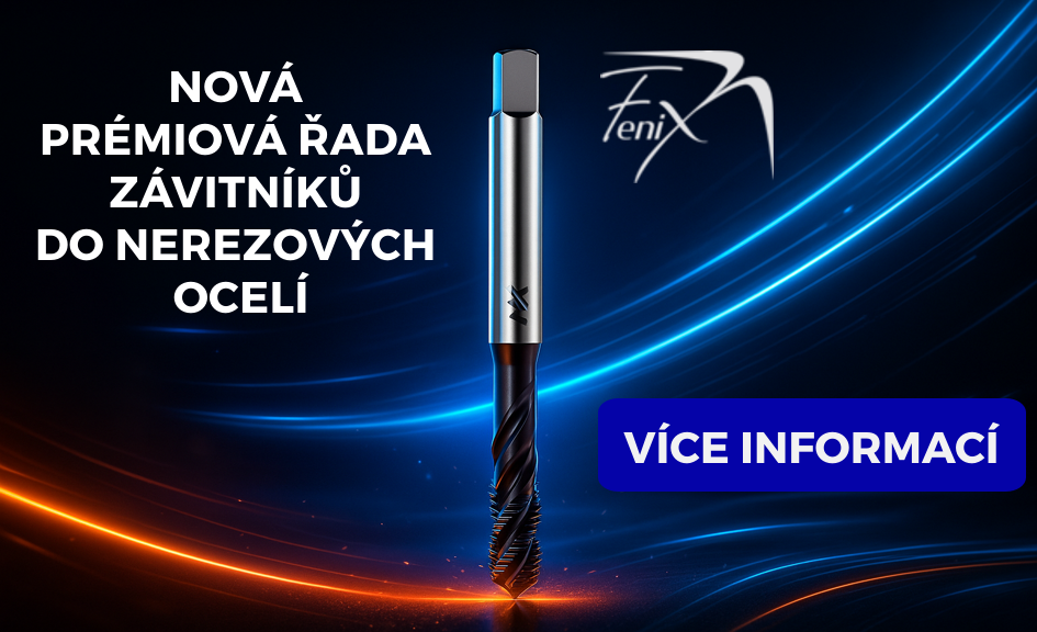 Nová řada závitníků do nerezových ocelí