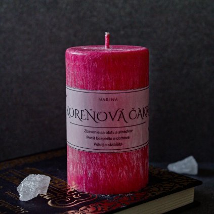 Sviečka Koreňová čakra