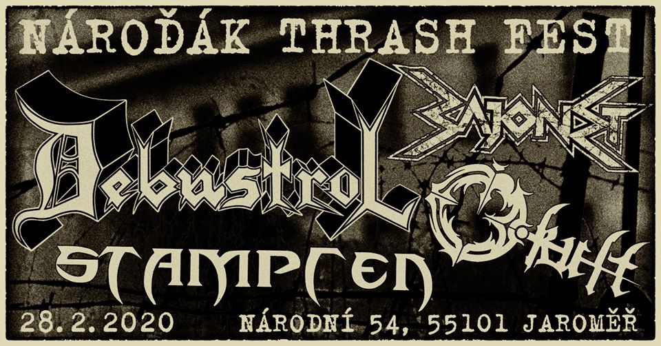 28.2.2020  Nároďák Thrash Fest