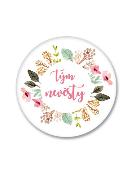 Placka jemný věneček-  Tým nevěsty