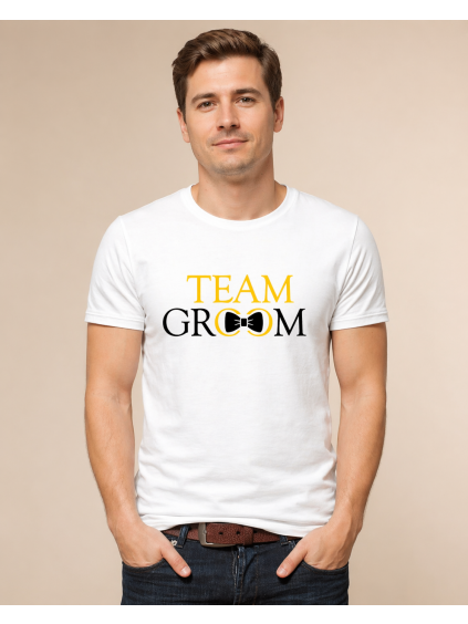 Pánské tričko Team Groom