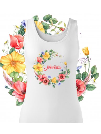 Tílko vlčí máky - Nevěsta