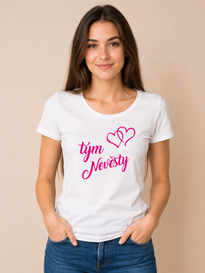 Dámské tričko Tým nevěsty