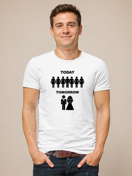 Pánské tričko Today,Tomorrow