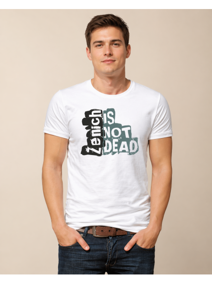 Pánské tričko Ženich is not dead