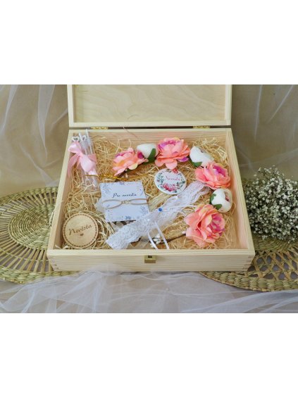 Květinový box pro nevěstu