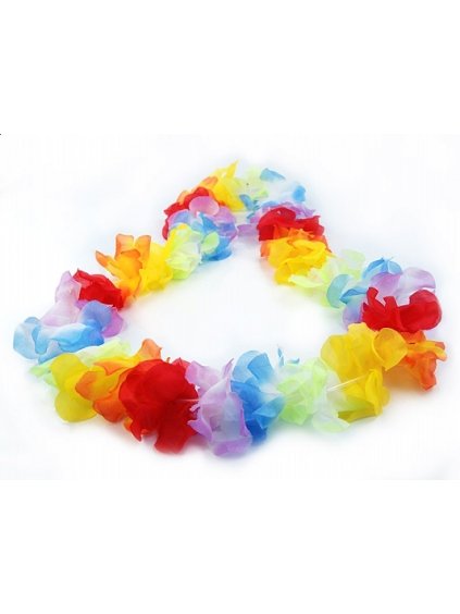 Havajský věnec – barevný doplněk na rozlučku