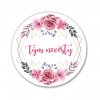 Placka růžový věneček -  Tým nevěsty