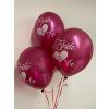 Balonky Bride to Be – fuchsiové, 10 ks