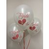 10 ks balónků Bride to be - bílá