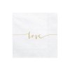 Ubrousky Love – svatební papírové ubrousky