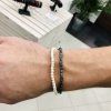 Pánský náramek Howlite