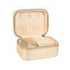 rectangular jewellery box with cushion in smooth gold synthetic leatherette 7 718006~1