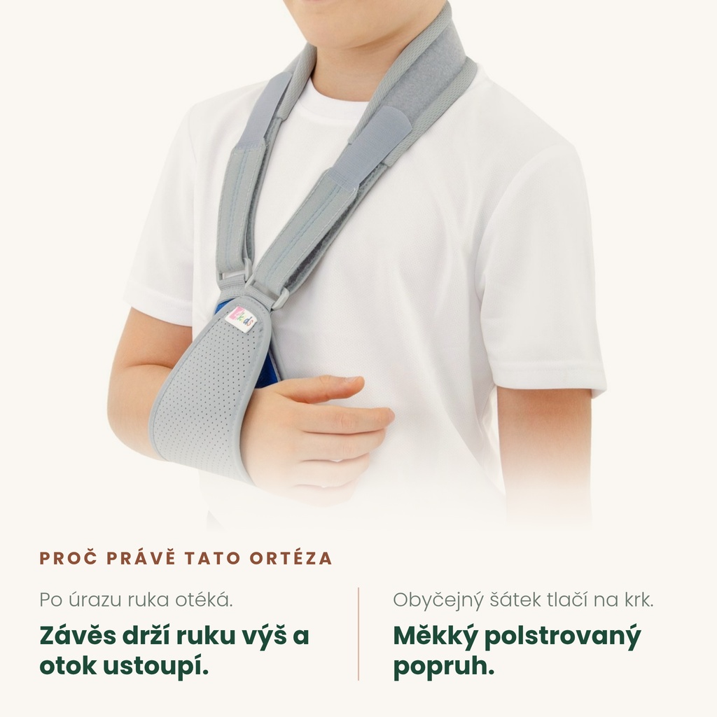 Dětský závěs na ruku REH4MAT OKG-03 – drží ruku výše