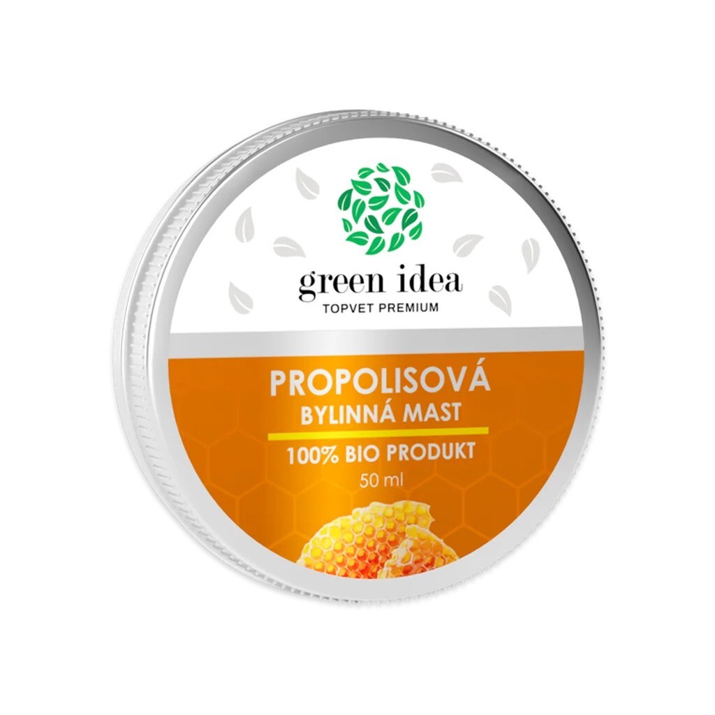 Propolis včelí tmel propolisová mast péče o pokožku regenerace Green Idea