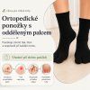 Ponožky na vbočený palec s oddělovačem prstu 3