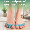 Silikonový oddělovač prstu na noze 2ks 4
