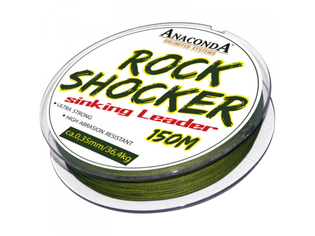 Anaconda šoková šňůra Rockshocker Leader 0,32 mm 150 m