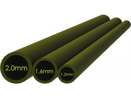 Smršťovací hadička zelená 2,0mm (10x5cm)