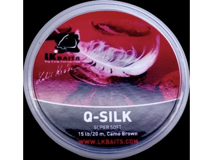 LK Baits šňůrka Q – Silk 25lb 20m Camo Green