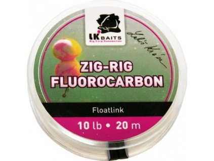 LK Baits Zig-Rig Fluorocarbon 20m 8lb
