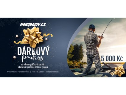 NARYBOLOV vanocni voucher 5000