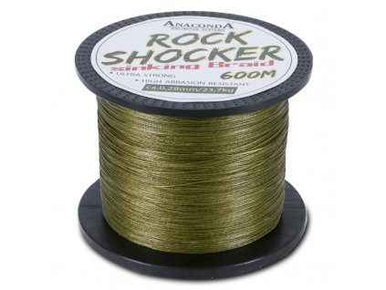 Anaconda pletená šňůra Rockshocker 0,22 mm 600 m