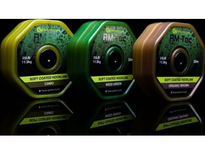 RidgeMonkey RM-TEC Soft Coated potahovaná šňůra 25lb/20m