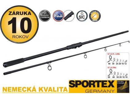 Rybářský prut Sportex - COMPETITION NT Carp 365cm /3,25 lb / 2díly