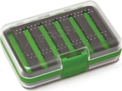 Leeda Krabička muškařská Profil Fly Box Green Standard