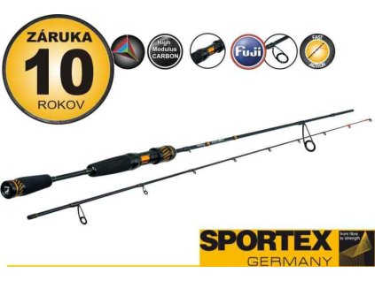 Přívlačový prut SPORTEX Black Arrow G2 ULR BA1822,180cm,1-7g