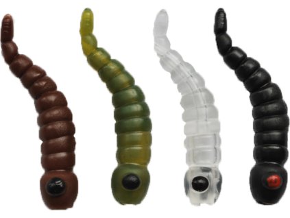 Carp´R´Us Rovnátko krátké - Mouthsnagger Shorty (Varianta Carp´R´Us Mouthsnagger Dragonfly Larvae SHORTY - Green, 8pcs)