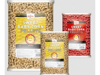 Sweet Baby Corn Pellets - 800 g/Natural