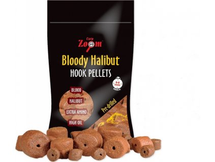 Bloody Halibut Hook Pellets - s otvorem - 150 g/20 mm/Halibut