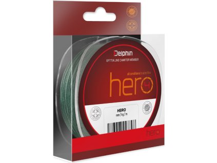 Delphin HERO zelená (Velikost 0,12mm 8,2kg  117m, Varianta Delphin HERO zelená)