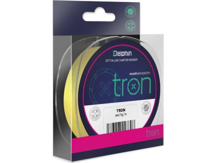 Delphin TRON fluo žlutá (Velikost 0,05mm 2,3kg 130m)