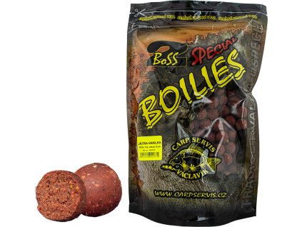 Boilies Boss2 SPECIÁL - 1 kg/16 mm/Játra-Vanilka