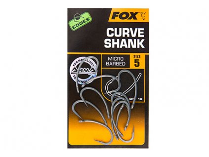 Háčky FOX Curve Shank