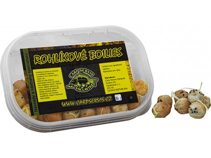 Rohlíkové boilies - 40 g/Česnek
