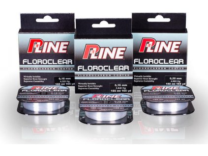 P-Line vlasec Floroclear Clear 150 m (Varianta 0,13 mm 2,78 kg)