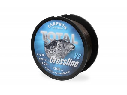 Carp´R´Us Vlasec Total Crossline V2 – Brown (Varianta Carp´R´Us - Total Crossline V2 – Brown 0,30mm 1200m 9kg/20lb)