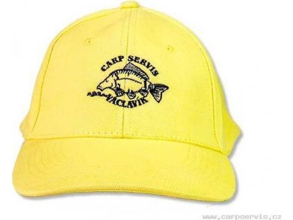 Čepice kšiltová Carp Servis - žlutá/typ 3