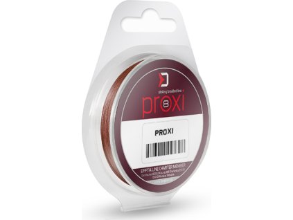 Delphin PROXI 8 hnedá (Velikost 0,08mm 4,8kg 20m)