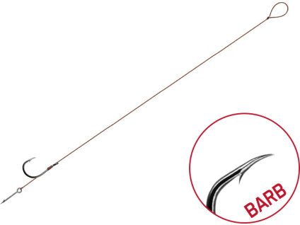 Návazec Delphin Proxi Sting / 6ks (Varianta Návazec Delphin Proxi Sting / 6ks, Velikost 8cm / 0,10mm / BARB #8 / Sting 7mm)