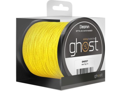 Delphin GHOST 4+1 / žlutá (Velikost Univerzální, Varianta Delphin GHOST 4+1 žltá | 0,18mm 20lbs 1000m)