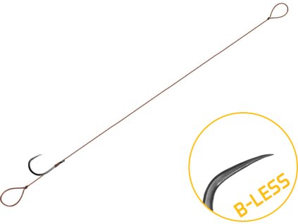 Návazec Delphin Proxi Loop / 6ks (Velikost 8cm / 0,10mm / B-LESS #6)