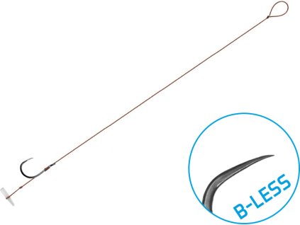 Návazec Delphin Proxi Quickstop / 6ks (Velikost 8cm / 0,10mm / B-LESS #6)