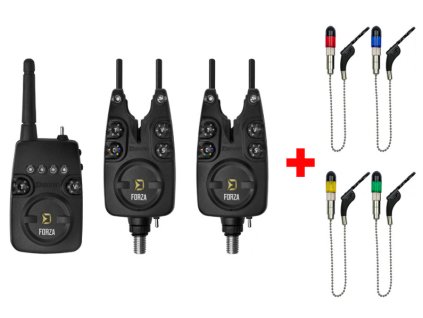 AKCE Sada 2+1 signalizátorů Delphin FORZA + 2x swinger