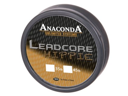 Anaconda pletená šňůra Hippie Leadcore 45 lb
